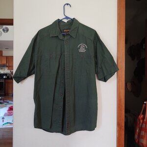 DUCKS UNLIMITED SPONSOR  BERKLEY CHAPTER  XL JOHN RICK AND BROS WOOLRICH GREEN